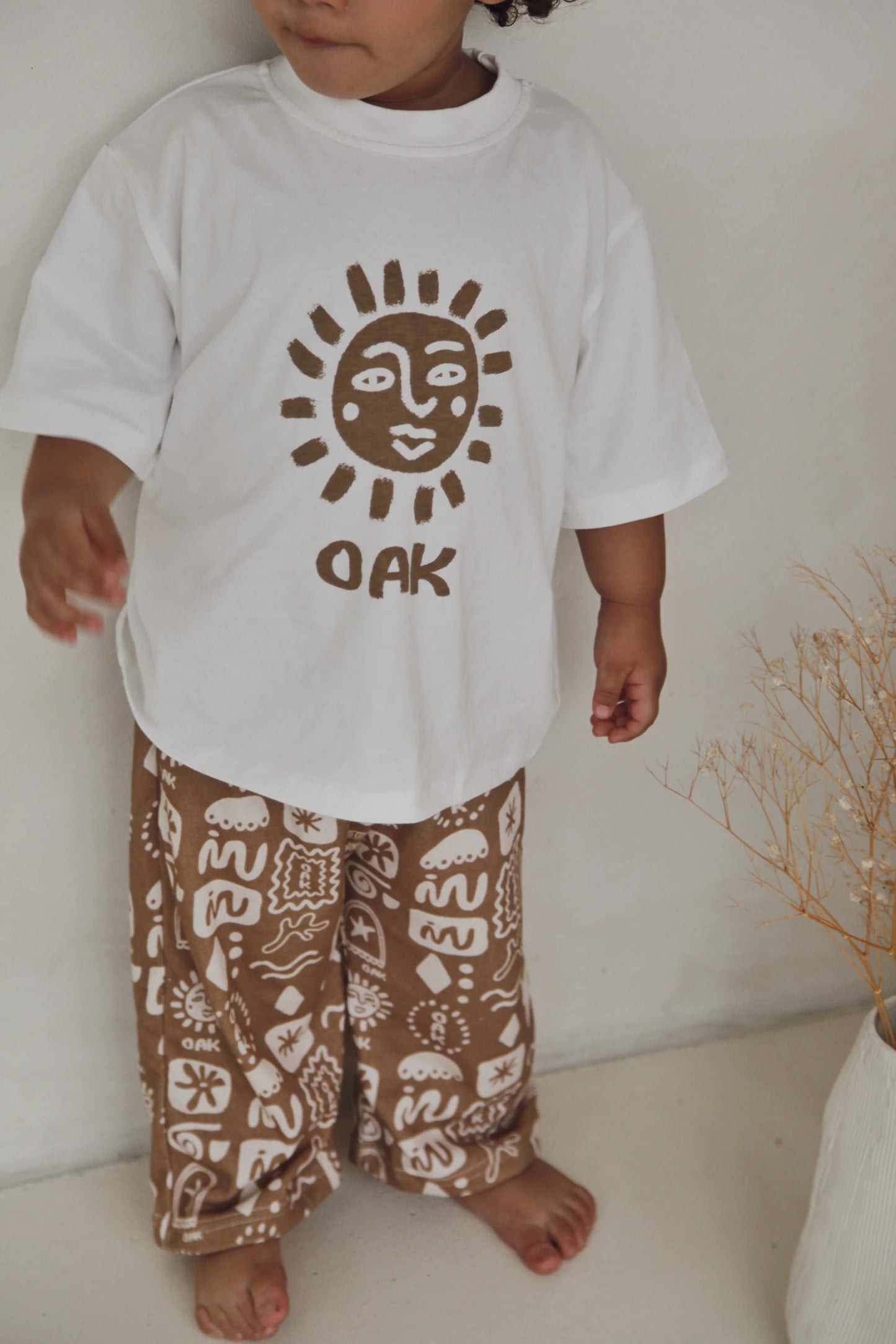 Oak The Label Oasis Tee | Tobacco Brown