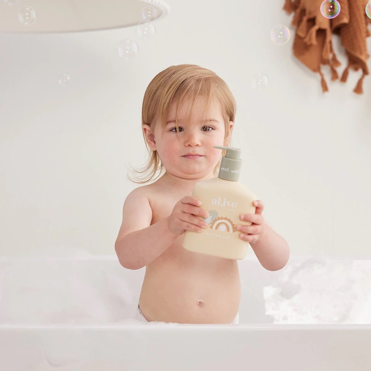 al.ive Baby Hair & Body Wash- Gentle Pear