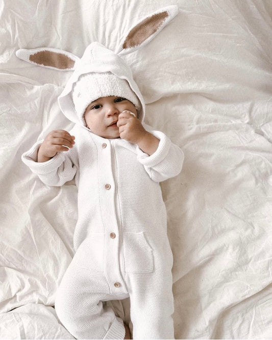 Raising Reign Harriet Bunny Ears Romper