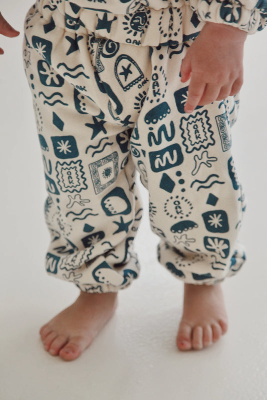 Oak The Label Oasis Fleece Trackpant | Azul