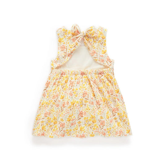 Purebaby Desert Flower Bow Dress