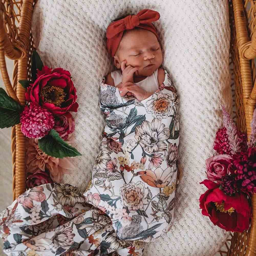Snuggle Hunny Muslin Wrap- Australiana