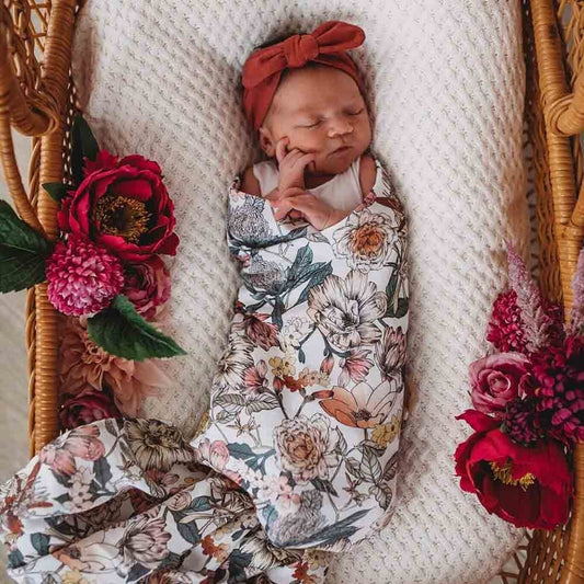 Snuggle Hunny Muslin Wrap- Australiana