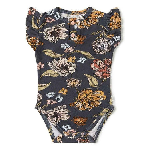 Snuggle Hunny Organic Short Sleeve Bodysuit- Belle