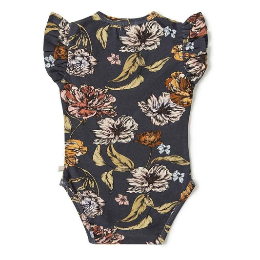 Snuggle Hunny Organic Short Sleeve Bodysuit- Belle