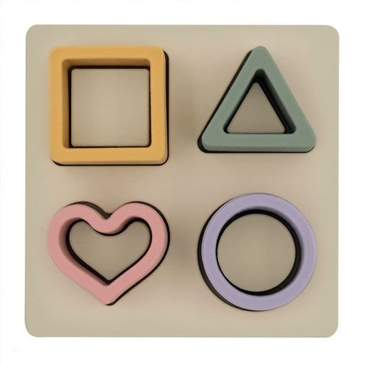 Playground BPA-Free Silicon Shape Puzzle