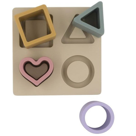 Playground BPA-Free Silicon Shape Puzzle