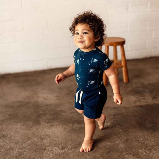 Snuggle Hunny Organic Shorts- Moonlight
