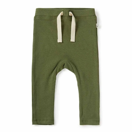 Snuggle Hunny Organic Pants- Olive