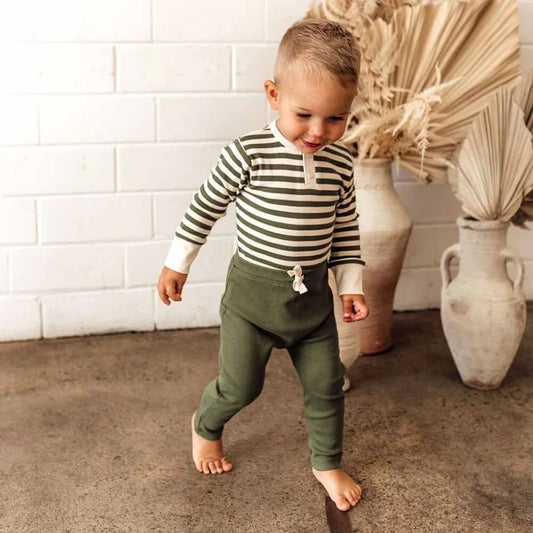 Snuggle Hunny Organic Pants- Olive